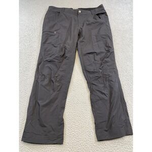 Marmot Pants Mens 38x30 Gray Hiking Quick Dry Stretch Zip Pocket Outdoor Trail